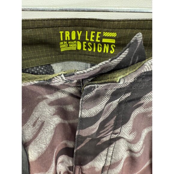 Troy Lee Designs Wheels Collection Shorts Mens 34 12" Cycling MTB Downhill - Picture 3 of 9